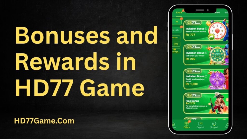 HD77 Game Bonus system